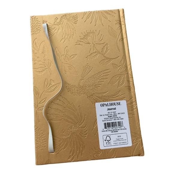 Gold Elastic Closure Journal - Picture 6 of 10